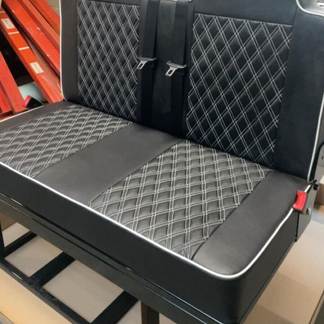 3/4 4PC Rock & Roll Bed. VW T4 T5 T6 Custom Vivaro Trafic Campervan (D/D W)