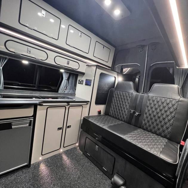 Assembled Transit Custom Vivaro Trafic SWB Camper Units High Top Lockers