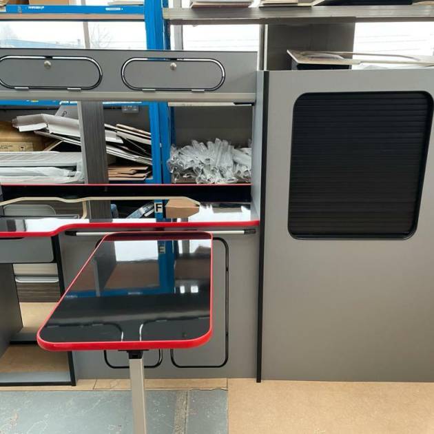Assembled Ford Transit Custom Vivaro Trafic Vito SWB Furniture Camper Van Units