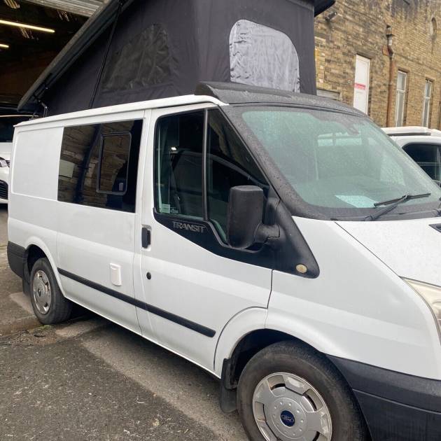 FULL Van CONVERSION Ford Transit MK7 Campervan Motorhome 4 BERTH POP TOP